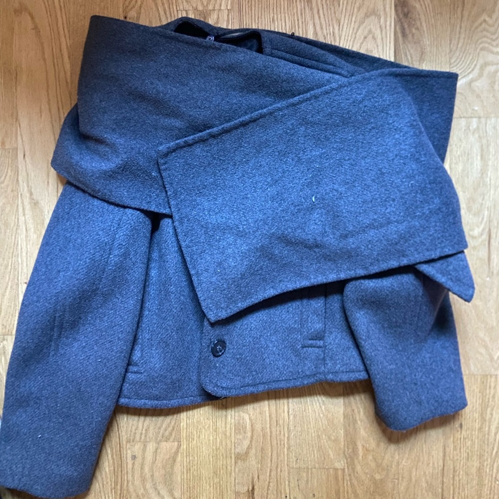 Abercrombie jacket size size small with scarf
